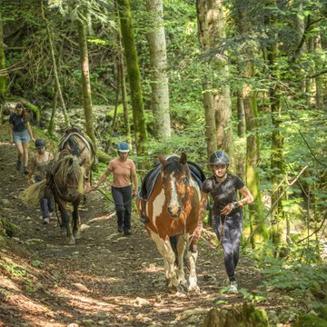 Tour des Entremonts à cheval - Etape 1/2